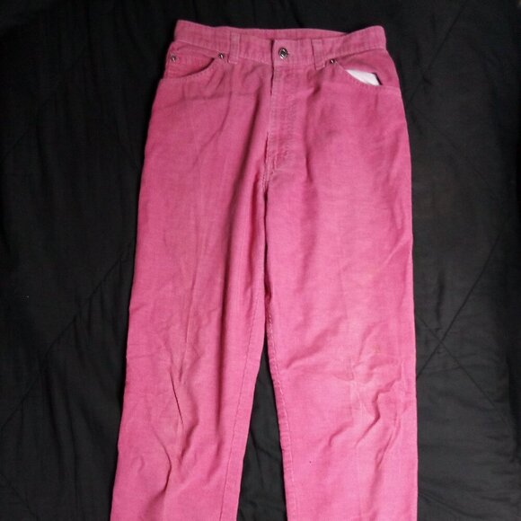 Vintage Levi Strauss Pink Corduroy Pants - Picture 2 of 7